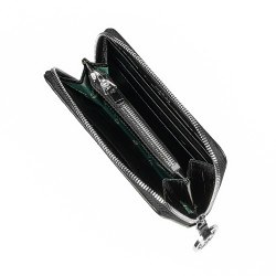 Portefeuille femme 204g 01 croco noir