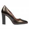 Chaussures élégantes femme 1261 marron nacré