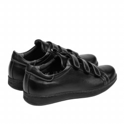 Baskets adolescents 369sc noir scratch