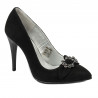 Chaussures élégantes femme 1279 noir antilope