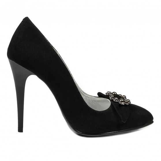 Chaussures élégantes femme 1279 noir antilope Chaussures élégantes femme 1279 noir antilope