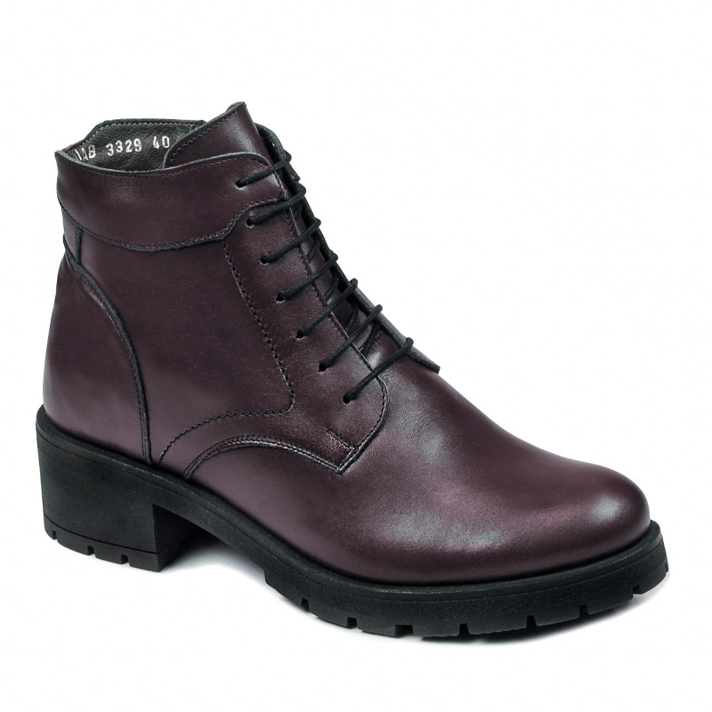 Bottes femme 3329 bordeaux