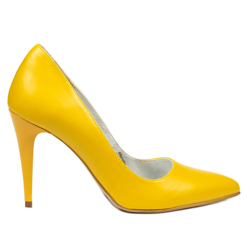 Chaussures élégantes femme 1246 jaune