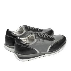 Chaussures de sport adolescents 374 noir+gris