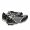 Chaussures de sport adolescents 374 noir+gris