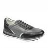 Chaussures de sport adolescents 374 noir+gris