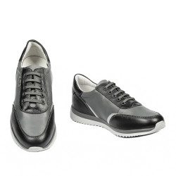 Chaussures de sport adolescents 374 noir+gris