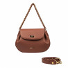 Sac à main femme bandoulière 026g biz marron