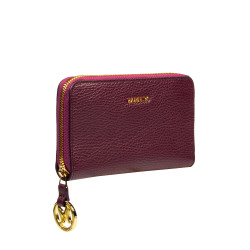 Portefeuille femme 204g bordeaux