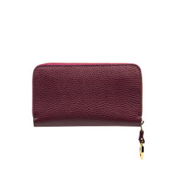 Portefeuille femme 204g bordeaux