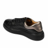 Baskets femme 6008 noir combiné
