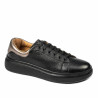 Baskets femme 6008 noir combiné