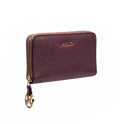 Portefeuille femme 204g bordeaux