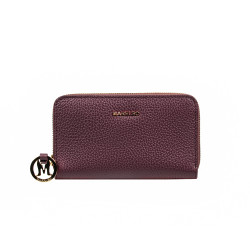 Portefeuille femme 204g bordeaux