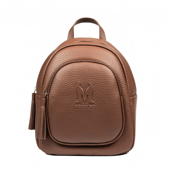 Sac à dos femme 300g cognac marron éléphant Sac à dos femme 300g cognac marron éléphant