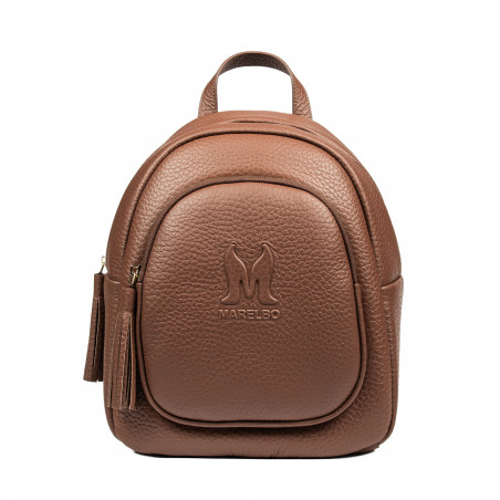 Sac à dos femme 300g cognac marron éléphant