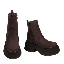 Bottes femme 3393 bufo café