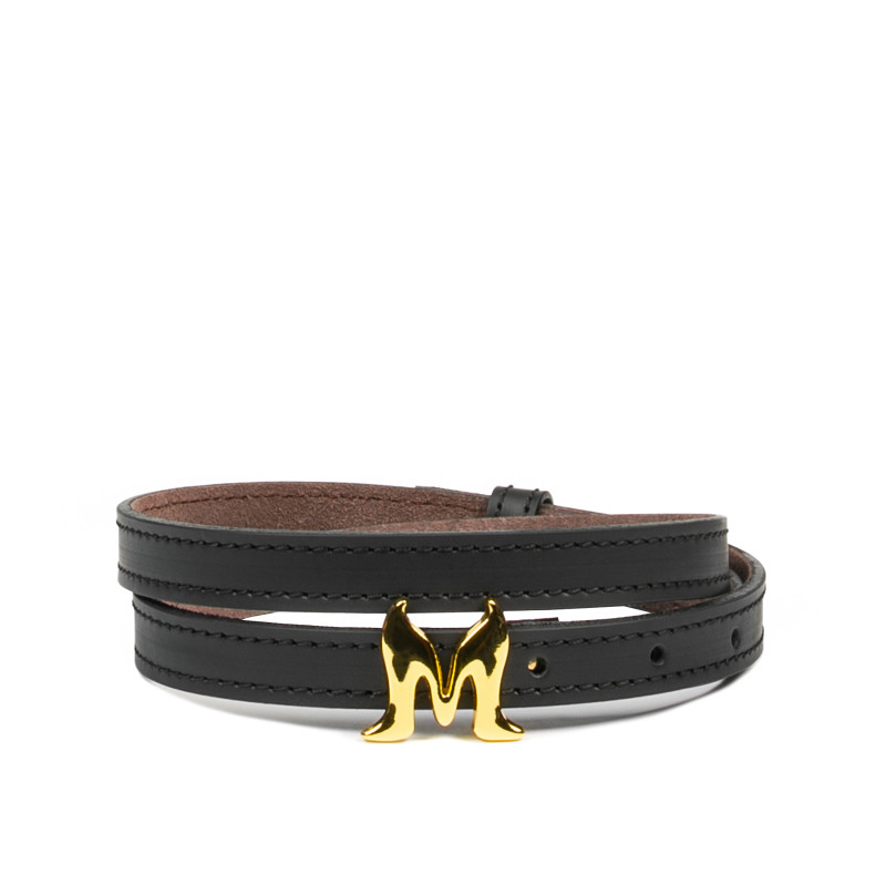 Ceinture femme 42mc noir napa