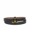 Ceinture femme 42mc noir napa