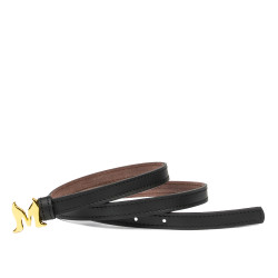 Ceinture femme 42mc noir napa
