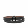 Ceinture femme 42-1mc noir nappa