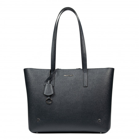 Sac à bandoulière pour femme 034g 01 indigo saffiano