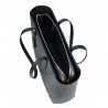 Sac à bandoulière pour femme 034g 01 indigo saffiano