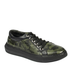 Chaussures décontractées/sport homme 841-1 vert camouflage