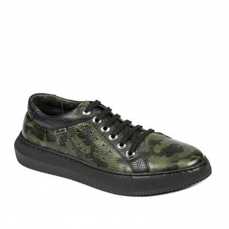 Chaussures décontractées/sport homme 841-1 vert camouflage