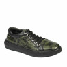 Chaussures décontractées/sport homme 841-1 vert camouflage
