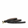 Ceinture femme 42cm biz noir