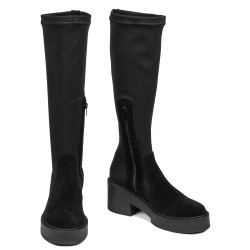 Bottes femme 3404 bufo noir combiné