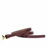 Ceinture femme 42mc bordeaux