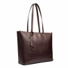 Sac à main femme bandoulière 034g bordeaux safiano