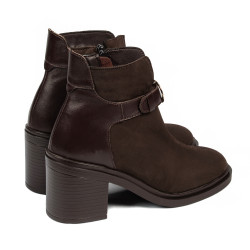 Bottes femme 3400 bufo café combiné