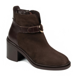 Bottes femme 3400 bufo café combiné