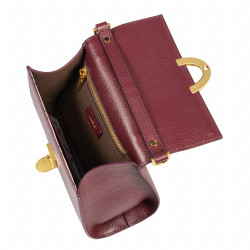 Sac à main femme bandoulière 032g bordeaux