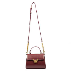Sac à main femme bandoulière 032g bordeaux