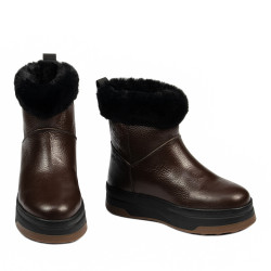 Bottes femme 3406 biz marron