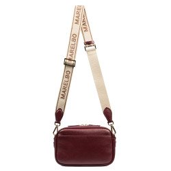 Sac à main femme bandoulière 014g bordeaux