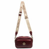 Sac à main femme bandoulière 014g bordeaux