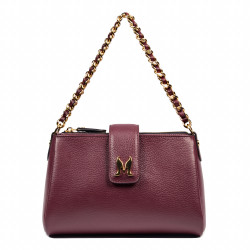 Sac à bandoulière femme 003g bordeaux