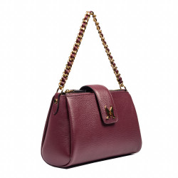 Sac à bandoulière femme 003g bordeaux