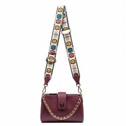 Sac à bandoulière femme 003g bordeaux