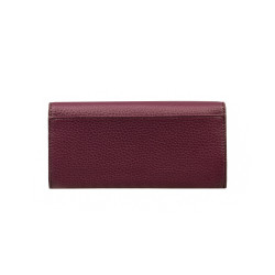 Portefeuille femme 207g bordeaux