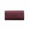 Portefeuille femme 207g bordeaux
