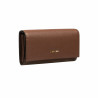 Portefeuille femme 207g marron cognac