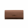 Portefeuille femme 207g marron cognac