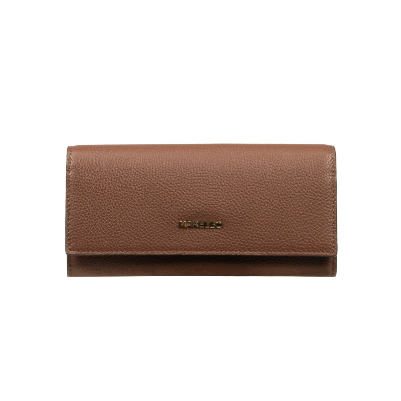 Portefeuille femme 207g marron cognac