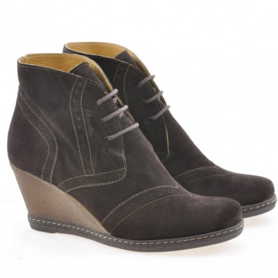 Bottes femme 3230-1 velours café